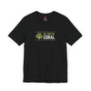 Will Work for Coral Unisex Tee T-Shirts Black gifts for animal lovers supporting animal rescues