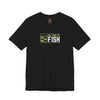 Will Work for Fish Unisex Tee T-Shirts Black gifts for animal lovers supporting animal rescues