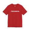 RACCOONS, PERIOD. Unisex Tee in Red — t-shirts that gives back to wildlife rescues