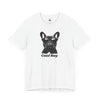 Cool Boy 1 French Bulldog Unisex Tee T-Shirts White gifts for animal lovers supporting animal rescues
