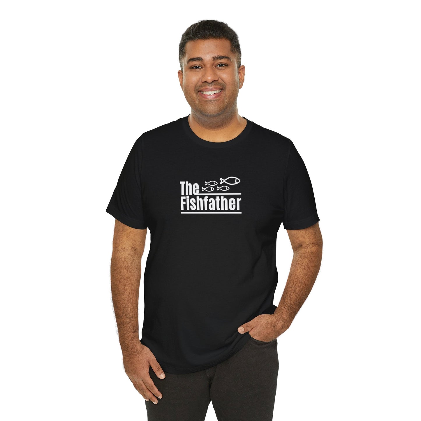 THE FISHFATHER Tropical Fish Unisex Heavy Cotton Tee - All The Fauna - Support Animal Shelter Fundraising - Gifts for Animal Lovers