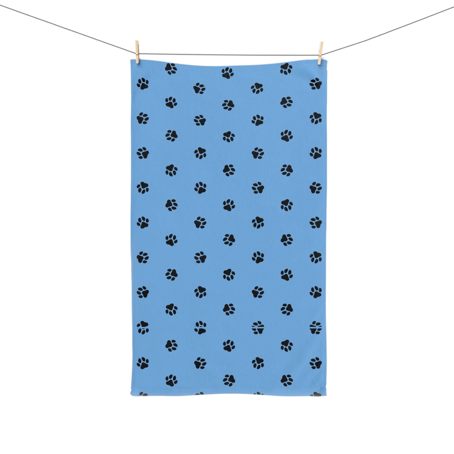 Printify Towels Paw Print Hand Towel